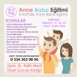 0-3 Yaş Anne Baba Eğitimi – Nisan 2018